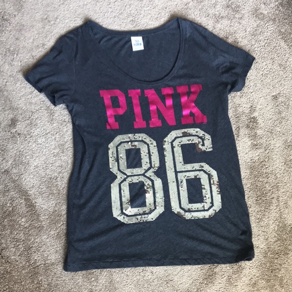 Vintage Vs Pink Victoria’s Secret rare retro Y2K blinged out tee - Picture 4 of 12
